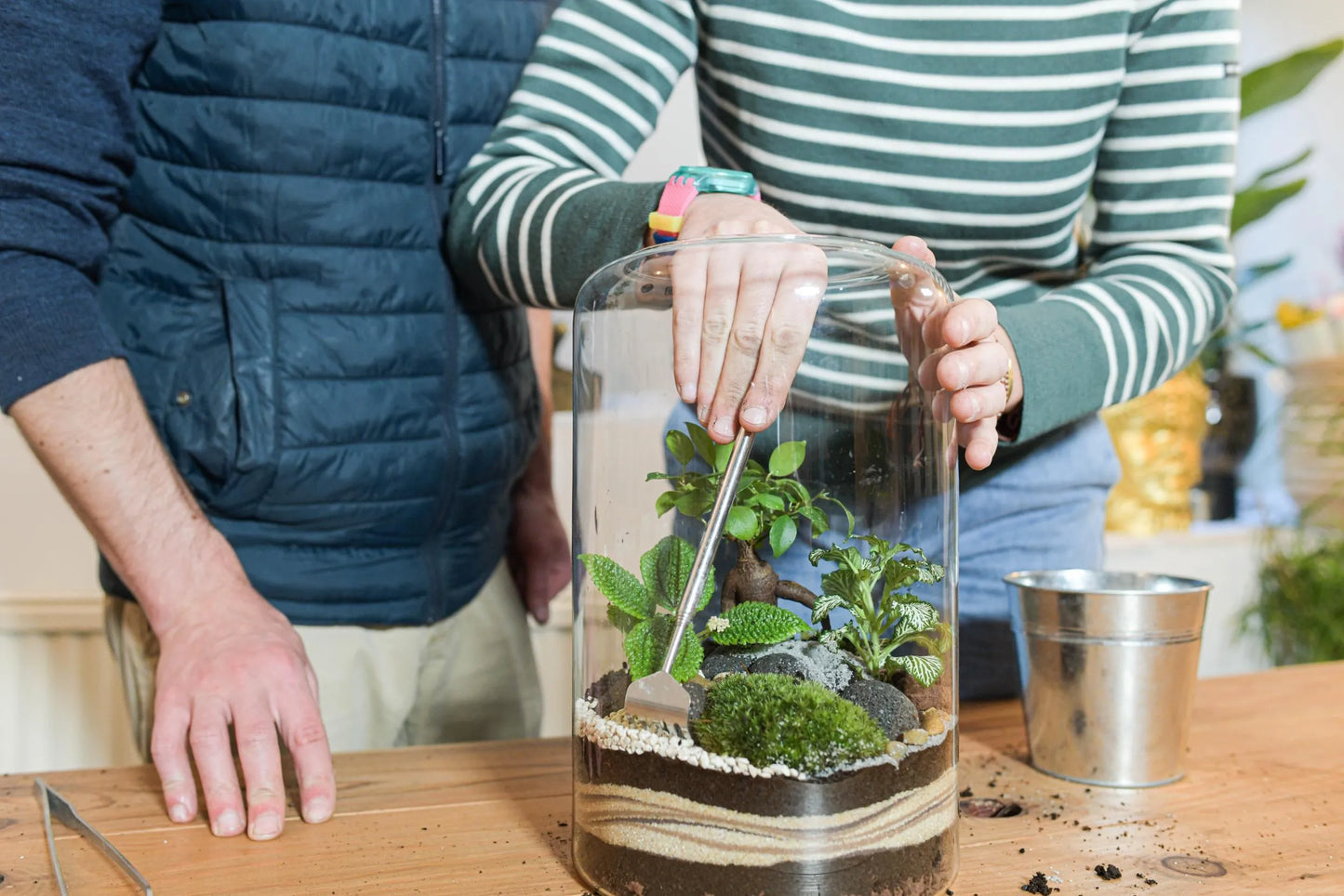 Bon cadeau pour un atelier terrarium: La Canopée