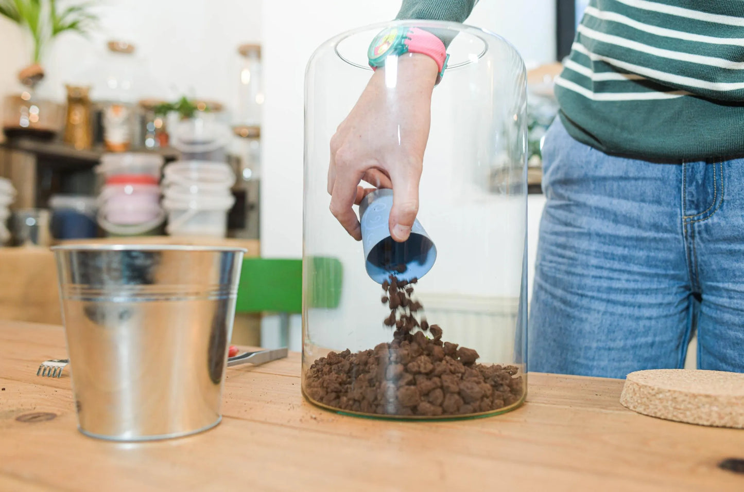 Bon cadeau pour un atelier terrarium: La Canopée