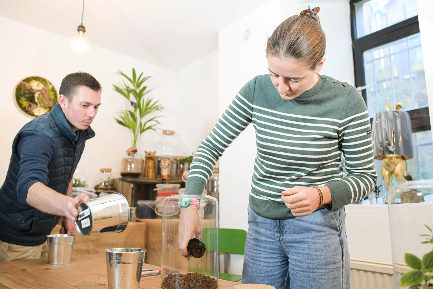 Bon cadeau pour un atelier terrarium: La Canopée