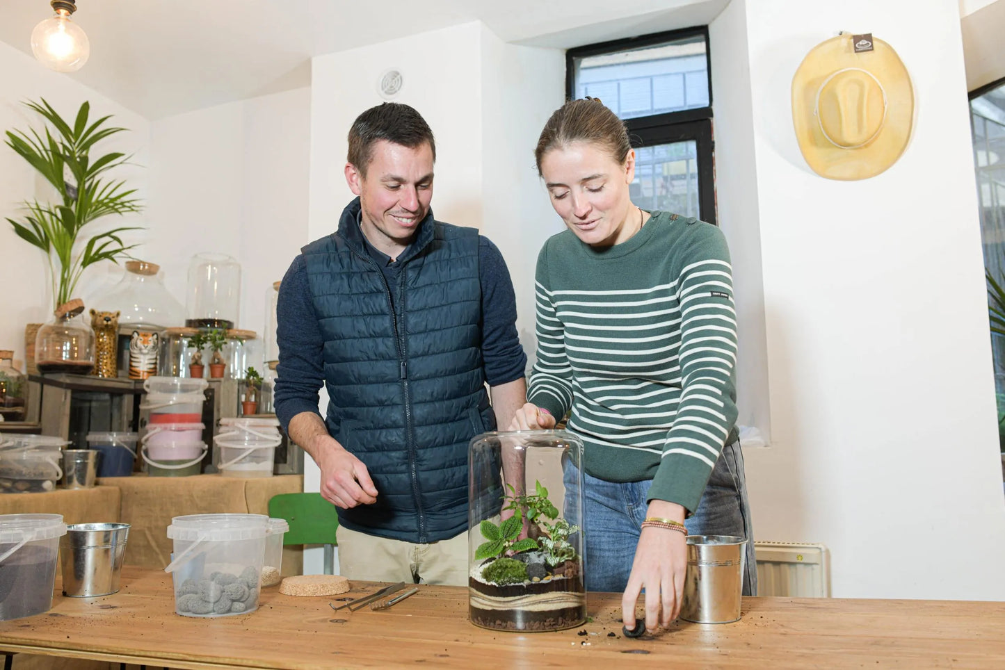Atelier pour créer votre terrarium: La canopée
