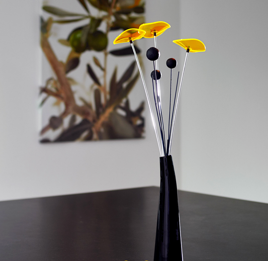 Bouquet de fleurs Lucille I jaune