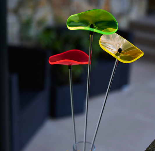 Bouquet de fleurs Lucille I jaune rouge vert